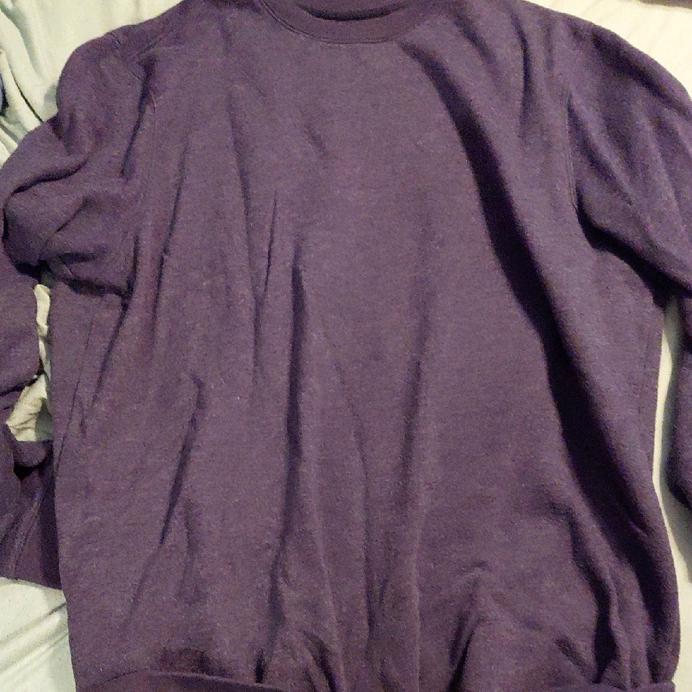 Croft & Barrow Men's Rich Purple Crewneck Sweater